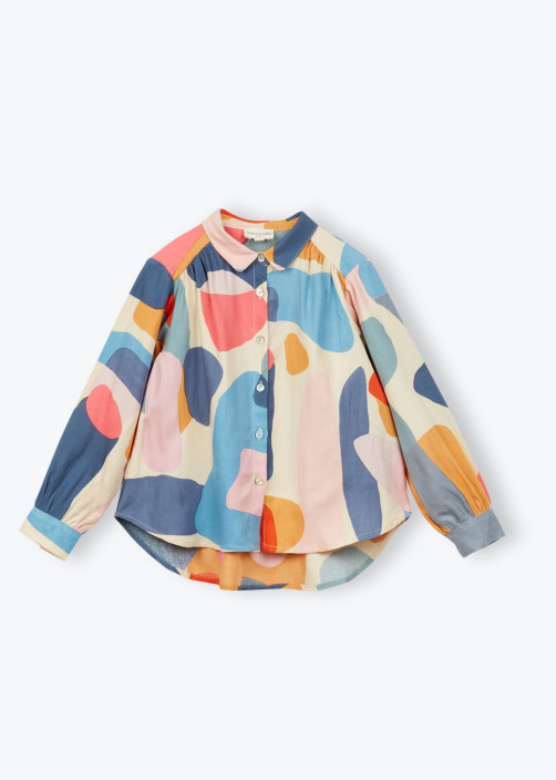 Blouse Fille Abstract Eco Vero