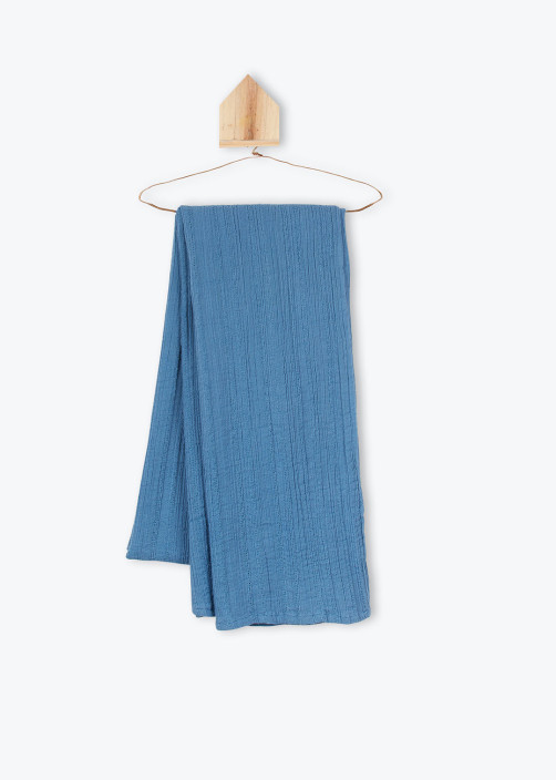 Blue Mineral Scarf