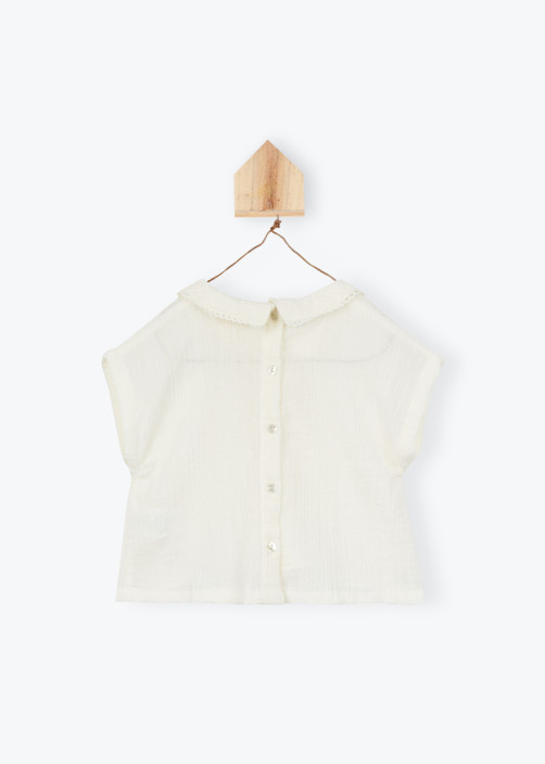 Claudine Collar Baby Blouse