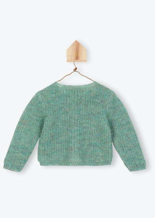 Pointelle Knit Baby Cardigan