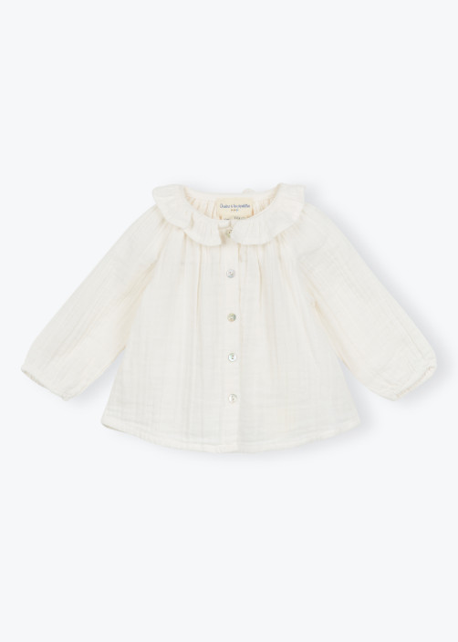 Baby Girl's Blouse With Collar