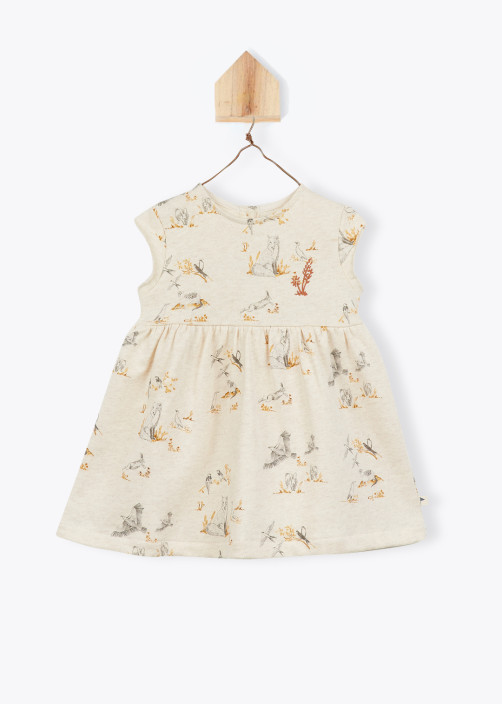 Organic Forest Baby Dress