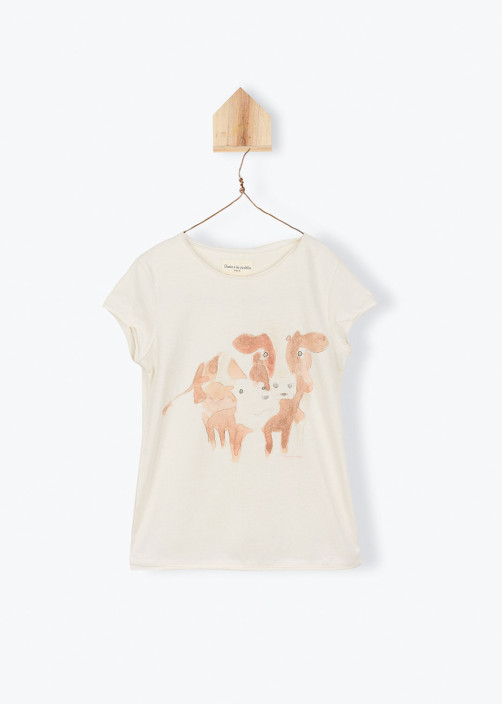 Organic Cows Girl T-shirt