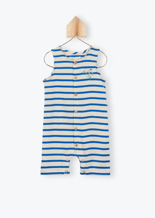 Striped Baby Suit Bio