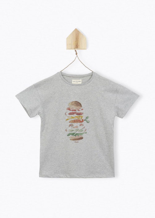 T-shirt Mixte Hamburger Bio