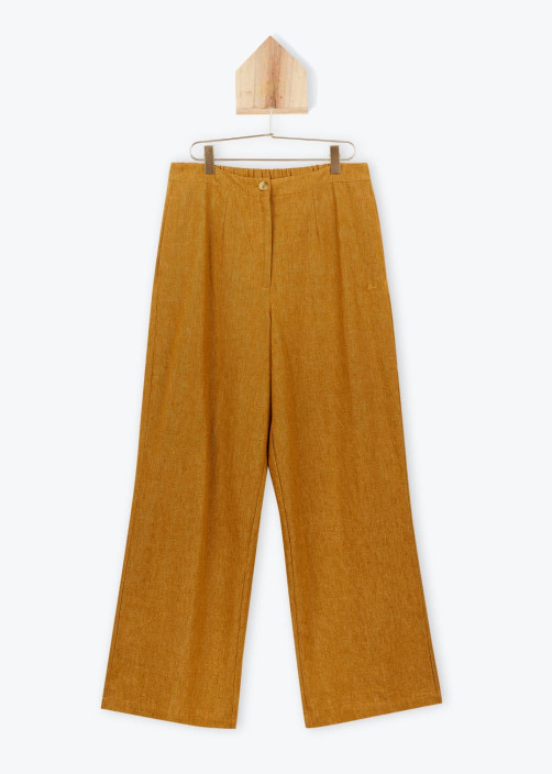 Women's Cotton Linen Trousers