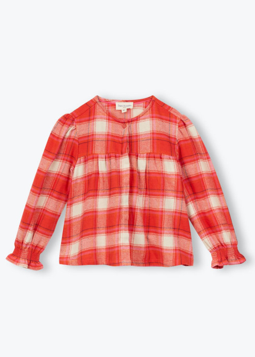 Girl's Flannel Blouse