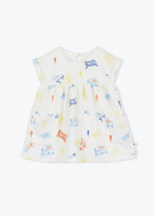 Baby Dress Printed Roller Bio