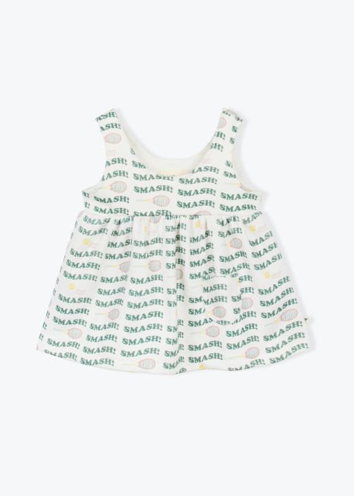 Baby Dress Smash Print Bio