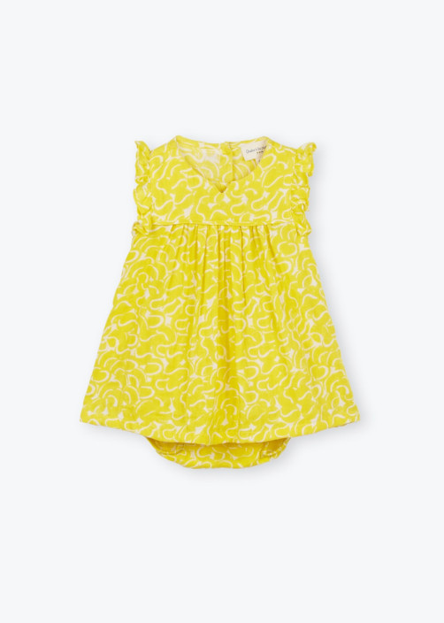 Baby Dresses With Balls Print