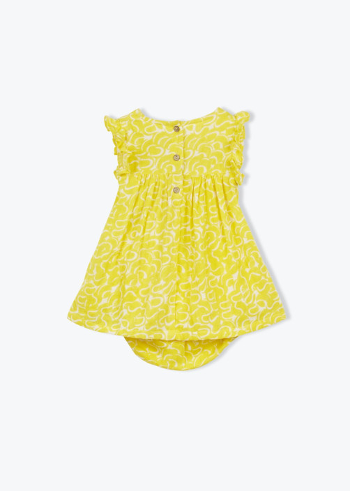 Baby Dresses With Balls Print