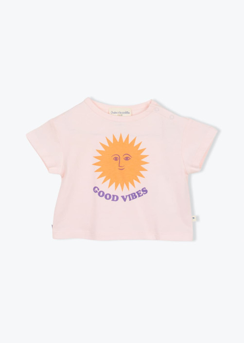 T-shirt Baby Good Vibes Gots