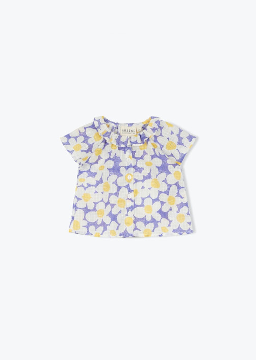 Baby Flowers Blouse Gots