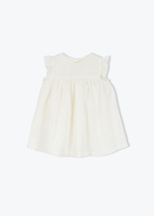 Flower Embroidery Baby Dress