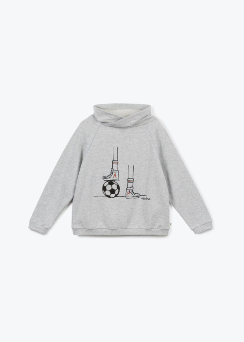 Sweat Col Montant Foot